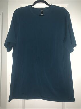 lululemon athletica Men's Short-Sleeve Crew Tee in Indochine Blue, Sz XL, EUC